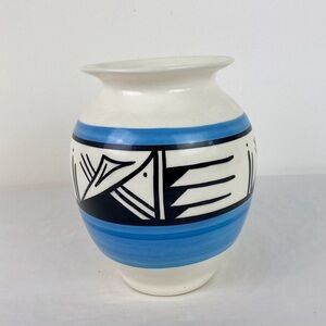 American Indian Vintage Ute Mountain Pottery Vase